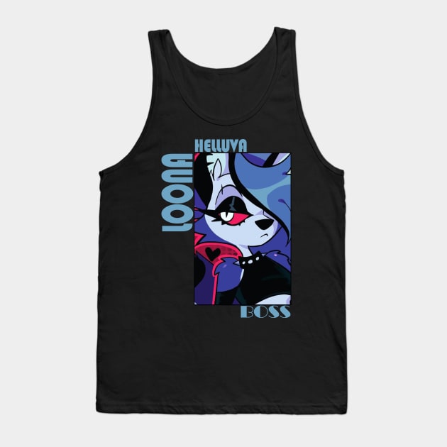 Helluva Boss Loona Tank Top by abdul rahim